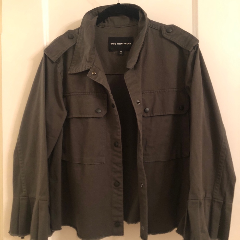 Who what wear Army jacket